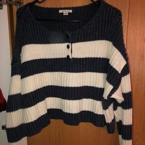 American Eagle Striped Sweater
